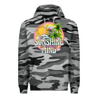 Slate Camo sunshine is on my mind Premium Hoodie - texasbilliewilder