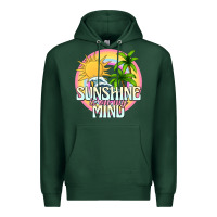 Sports Green sunshine is on my mind Premium Hoodie - texasbilliewilder
