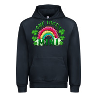 Navy st patrick's day one lucky mini Urban Hoodie - RanaPortraitStore