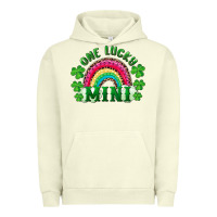 Pigment Pistachio st patrick's day one lucky mini Urban Hoodie - RanaPortraitStore