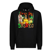 Black cinco de drinko Premium Hoodie - Zillion Design Studio
