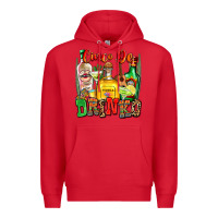 Red cinco de drinko Premium Hoodie - Zillion Design Studio