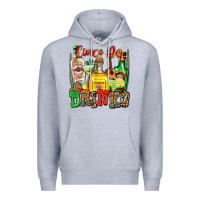 Heather Grey cinco de drinko Premium Hoodie - Zillion Design Studio