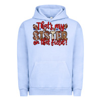 Pigment Grape Ice that s my sister on that field Urban Hoodie - Zillion Design Studio