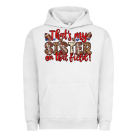 Pigment Lunar Rock that s my sister on that field Urban Hoodie - Zillion Design Studio