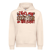 Sandshell that s my sister on that field Urban Hoodie - Zillion Design Studio