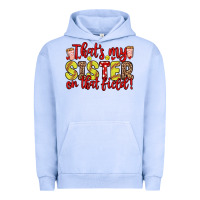 Pigment Grape Ice that s my sister on that field Urban Hoodie - Zillion Design Studio
