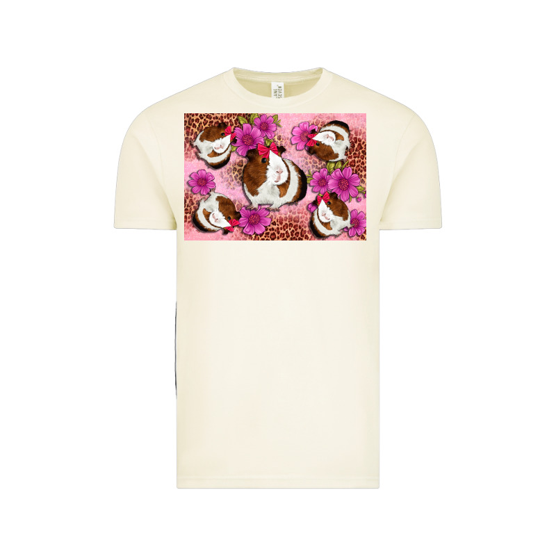 Guinea Pig Flowers Vintage Tee by Artiststas | Teevron