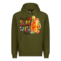 Army Green sweet summer time Premium Hoodie - texasbilliewilder