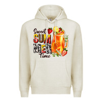 Oatmeal Heather sweet summer time Premium Hoodie - texasbilliewilder