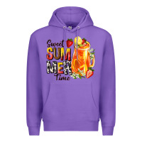 Purple sweet summer time Premium Hoodie - texasbilliewilder