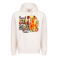 Pale Pink sweet summer time Premium Hoodie - texasbilliewilder