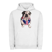 Pigment Lunar Rock english bulldog Urban Hoodie - RanaPortraitStore