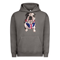 Pigment Tornado english bulldog Urban Hoodie - RanaPortraitStore
