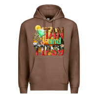 Chestnut tan and tipsy Premium Hoodie - texasbilliewilder