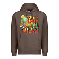 Coffee tan and tipsy Premium Hoodie - texasbilliewilder