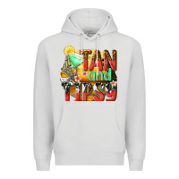 Dove Grey tan and tipsy Premium Hoodie - texasbilliewilder