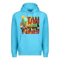 Ocean Blue tan and tipsy Premium Hoodie - texasbilliewilder