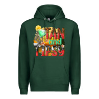 Sports Green tan and tipsy Premium Hoodie - texasbilliewilder