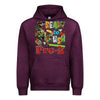 Mauve Wine ready to crush pre k Urban Hoodie - texasbilliewilder