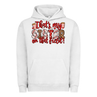 Pigment Lunar Rock that s my sister on that field Urban Hoodie - Zillion Design Studio