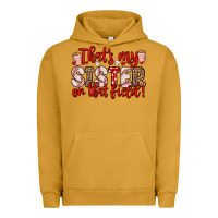 Pigment Peanut Butter that s my sister on that field Urban Hoodie - Zillion Design Studio