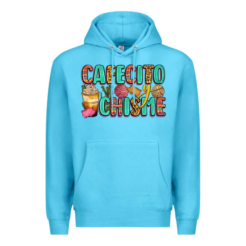 Cafecito Y Chisme Premium Hoodie by Zillion Design Studio | Teevron
