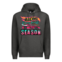 Charcoal Heather racing it's my favorite season sport car Premium Hoodie - AdoDesignShop