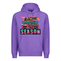 Purple racing it's my favorite season sport car Premium Hoodie - AdoDesignShop