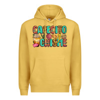 Antique Gold cafecito y chisme Premium Hoodie - Zillion Design Studio