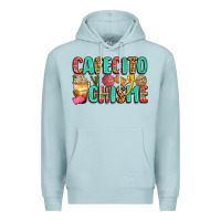 Blue Mist cafecito y chisme Premium Hoodie - Zillion Design Studio