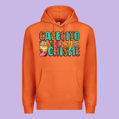 Cafecito Y Chisme Premium Hoodie Designed By Zillion Design Studio
