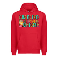 Red cafecito y chisme Premium Hoodie - Zillion Design Studio
