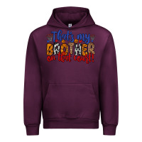 Mauve Wine that s my brother on that field Urban Hoodie - Zillion Design Studio