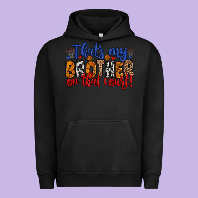 That S My Brother On That Field Urban Hoodie Designed By Zillion Design Studio