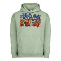 Pigment Oil Green that s my brother on that field Urban Hoodie - Zillion Design Studio