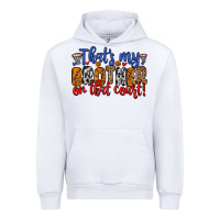 White that s my brother on that field Urban Hoodie - Zillion Design Studio