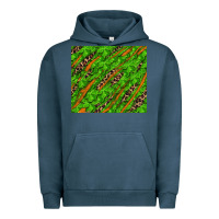 Distressed Shamrock And Leopard Urban Hoodie | Teevron