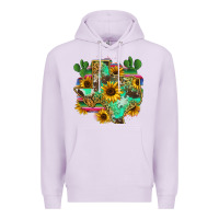 Lilac texas map Premium Hoodie - Zillion Design Studio