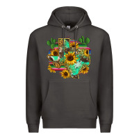 Smoke texas map Premium Hoodie - Zillion Design Studio