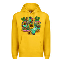Lemon texas map Premium Hoodie - Zillion Design Studio