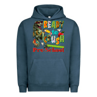Pigment Midnight Navy ready to crush pre school Urban Hoodie - texasbilliewilder