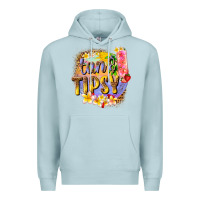 Blue Mist tan tipsy summer Premium Hoodie - texasbilliewilder