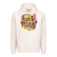 Pale Pink tan tipsy summer Premium Hoodie - texasbilliewilder