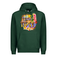Sports Green tan tipsy summer Premium Hoodie - texasbilliewilder