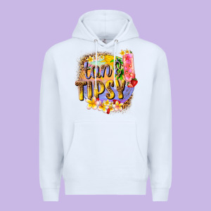 Tan Tipsy Summer Premium Hoodie Designed By Texasbilliewilder