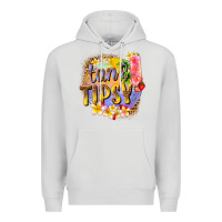 Dove Grey tan tipsy summer Premium Hoodie - texasbilliewilder