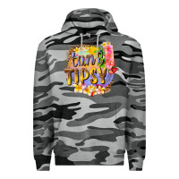 Slate Camo tan tipsy summer Premium Hoodie - texasbilliewilder