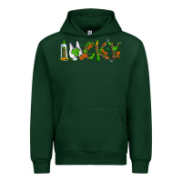 Forest Green dental lucky st patricks day Urban Hoodie - RanaPortraitStore