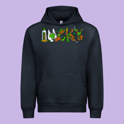 Dental Lucky St Patricks Day Urban Hoodie Designed By Ranaportraitstore